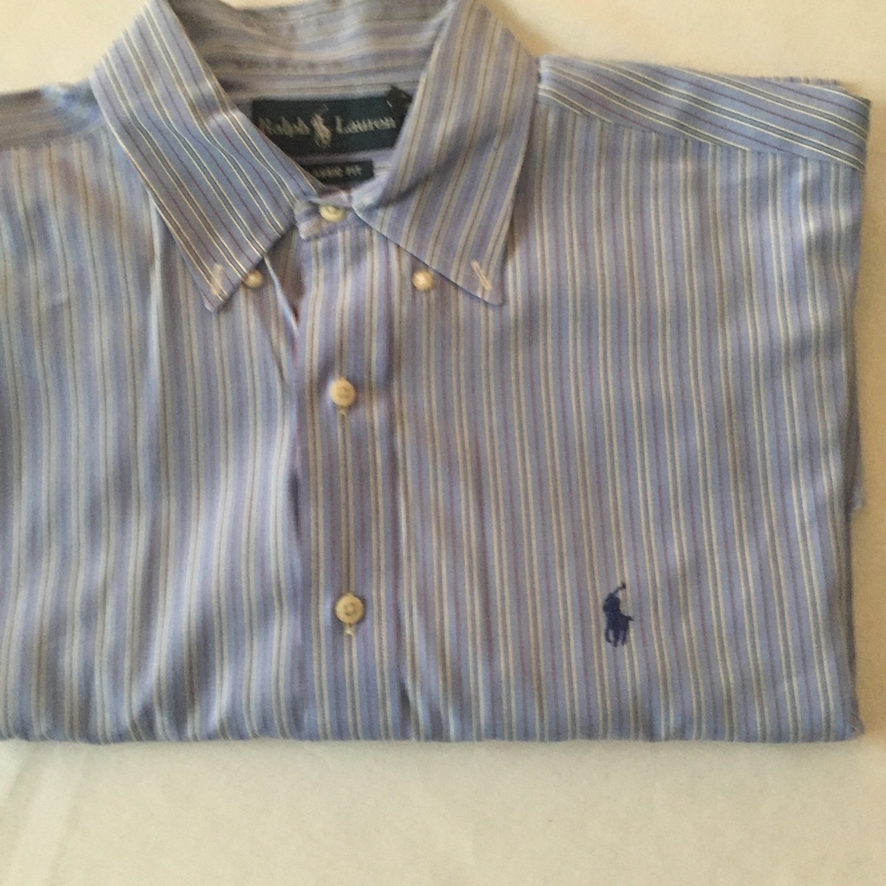 Ralph Lauren  Men's s Button Down Pony Logo Shirt